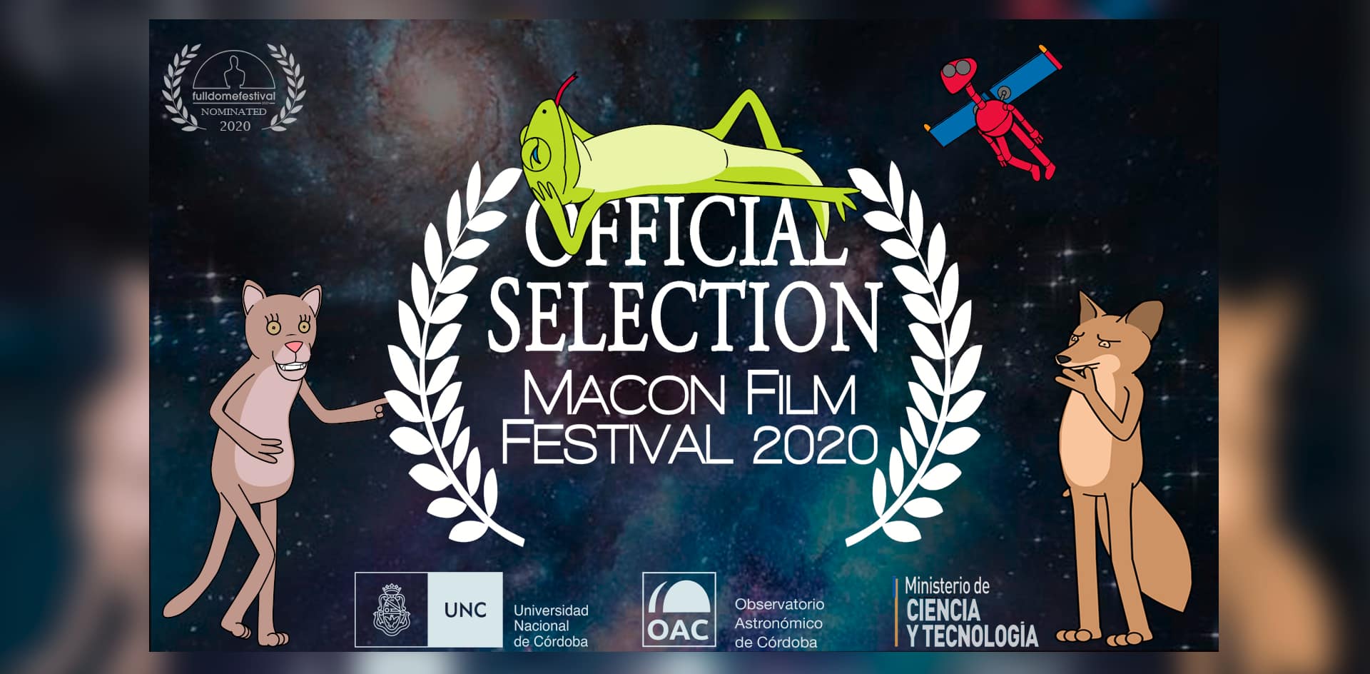 "Perdidos en el Tiempo y el Espacio", nominada nuevamente en un festival de cine internacional
