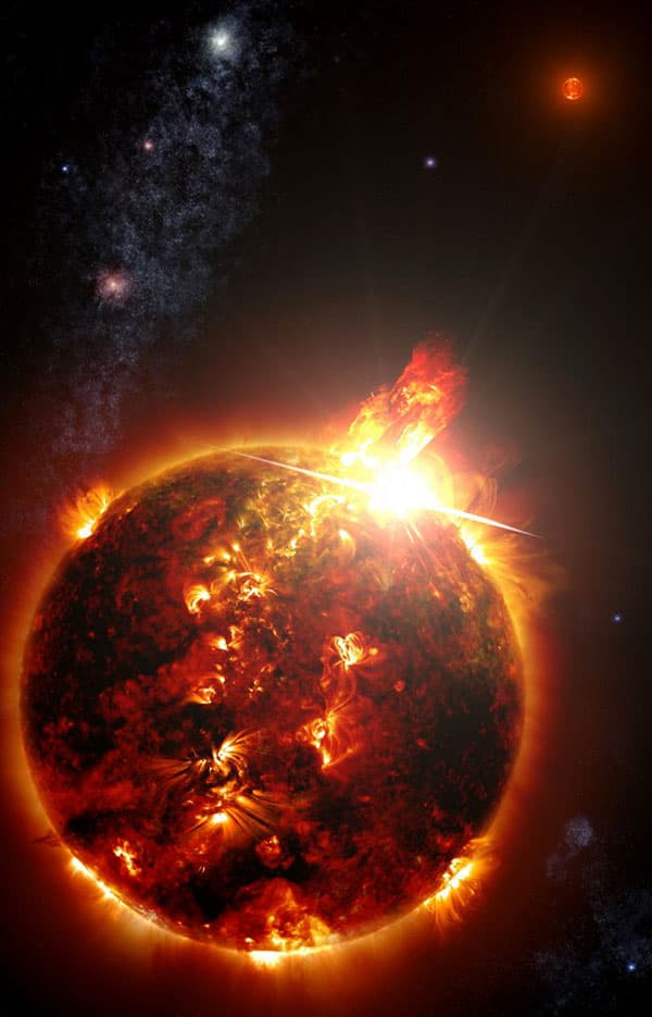 Investigan el vínculo entre eventos magnéticos y la vida en otros sistemas solares