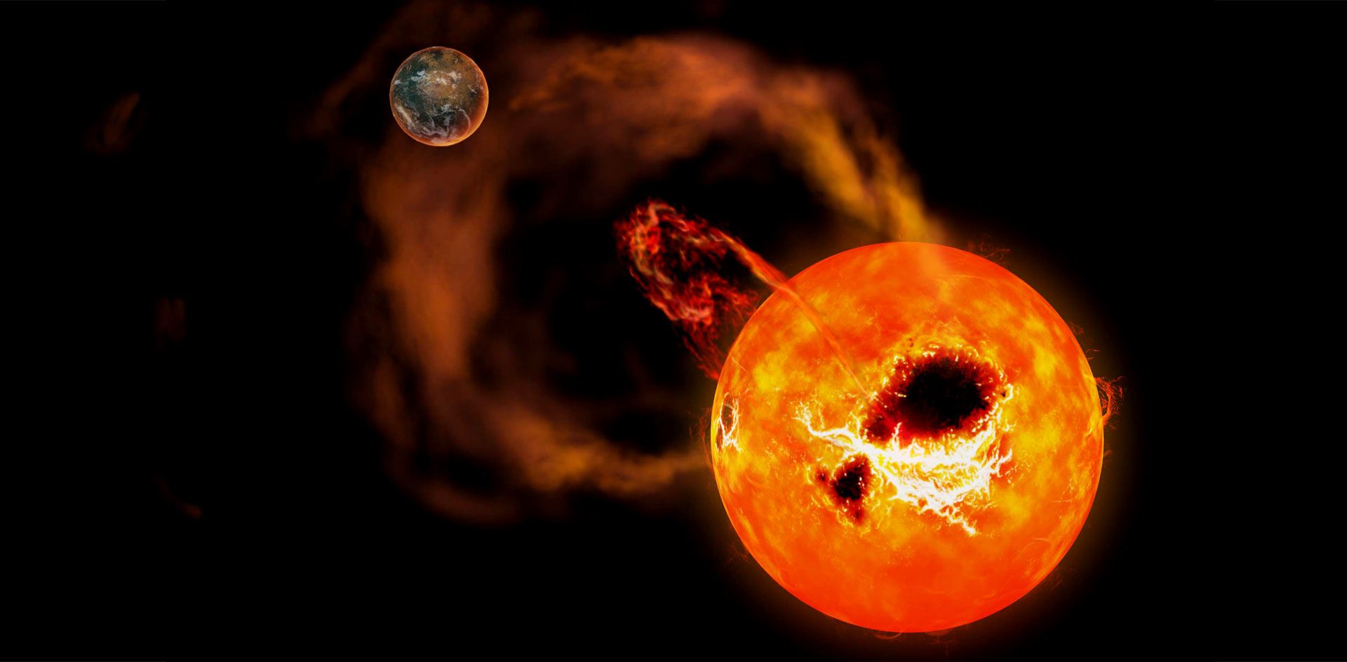 Investigan el vínculo entre eventos magnéticos y la vida en otros sistemas solares